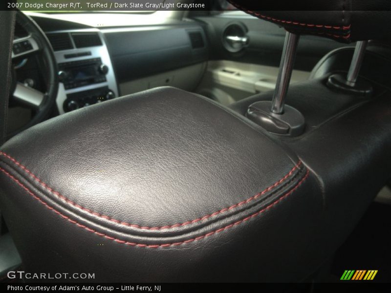 TorRed / Dark Slate Gray/Light Graystone 2007 Dodge Charger R/T