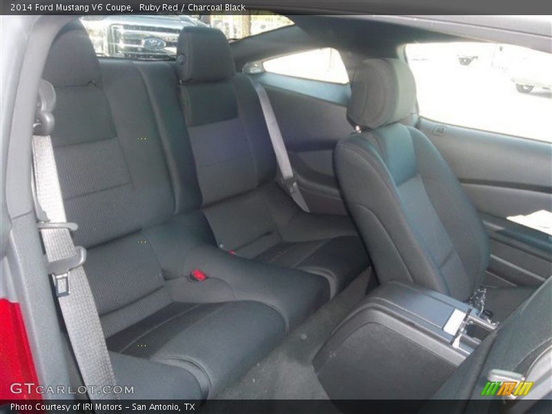 Ruby Red / Charcoal Black 2014 Ford Mustang V6 Coupe