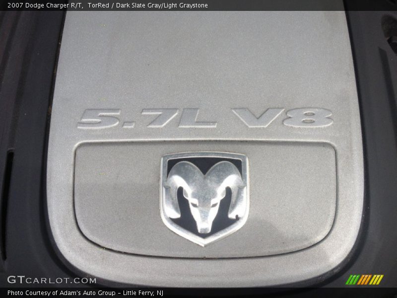 TorRed / Dark Slate Gray/Light Graystone 2007 Dodge Charger R/T