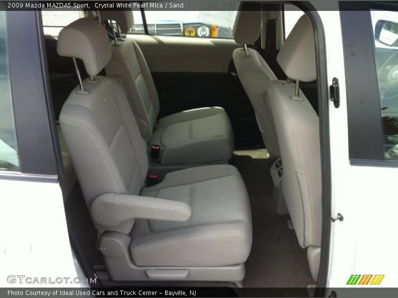 Crystal White Pearl Mica / Sand 2009 Mazda MAZDA5 Sport