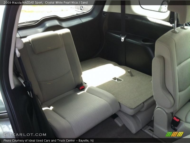 Crystal White Pearl Mica / Sand 2009 Mazda MAZDA5 Sport