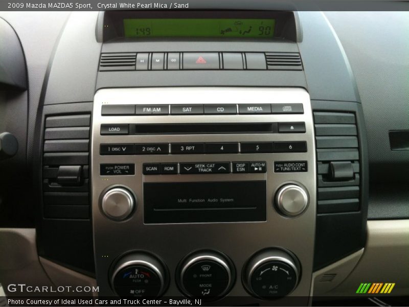 Crystal White Pearl Mica / Sand 2009 Mazda MAZDA5 Sport