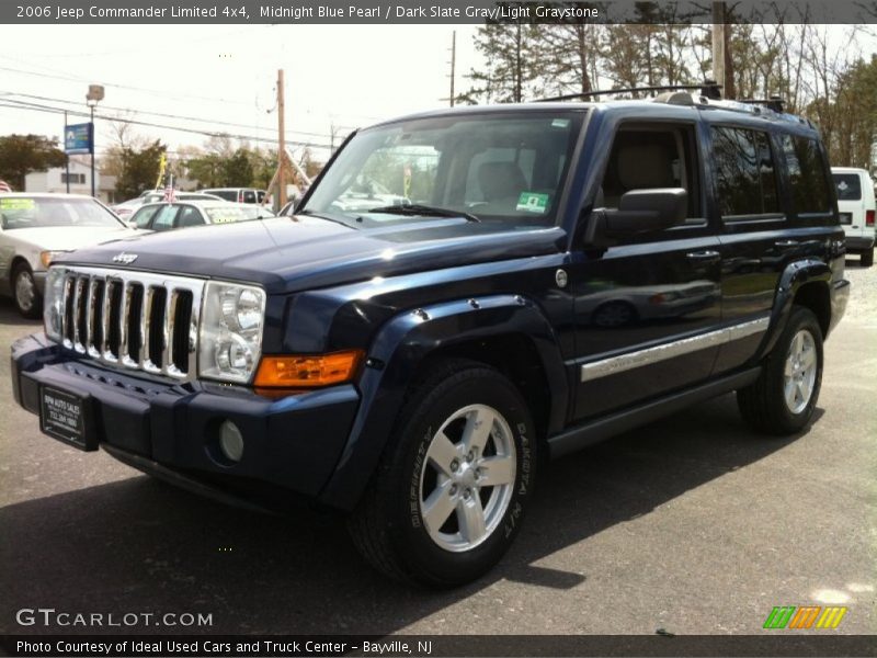 Midnight Blue Pearl / Dark Slate Gray/Light Graystone 2006 Jeep Commander Limited 4x4