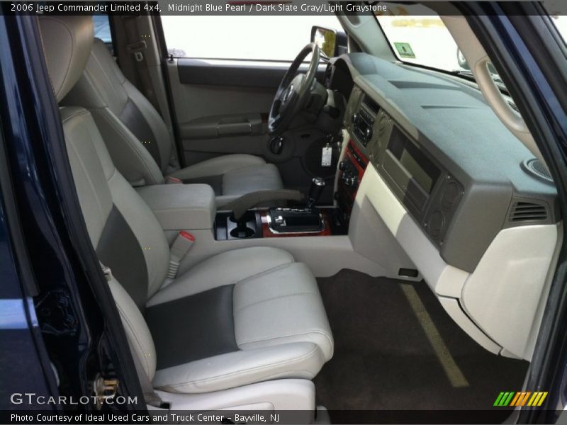 Midnight Blue Pearl / Dark Slate Gray/Light Graystone 2006 Jeep Commander Limited 4x4