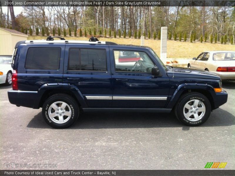 Midnight Blue Pearl / Dark Slate Gray/Light Graystone 2006 Jeep Commander Limited 4x4