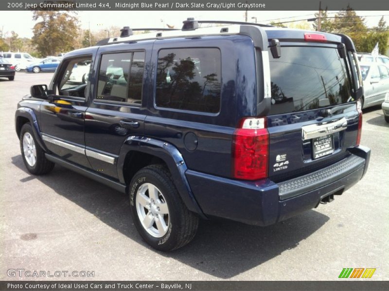 Midnight Blue Pearl / Dark Slate Gray/Light Graystone 2006 Jeep Commander Limited 4x4