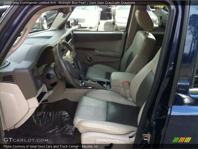 Midnight Blue Pearl / Dark Slate Gray/Light Graystone 2006 Jeep Commander Limited 4x4