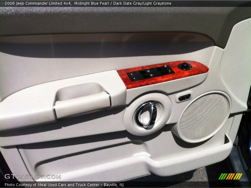 Midnight Blue Pearl / Dark Slate Gray/Light Graystone 2006 Jeep Commander Limited 4x4