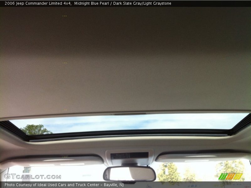 Midnight Blue Pearl / Dark Slate Gray/Light Graystone 2006 Jeep Commander Limited 4x4