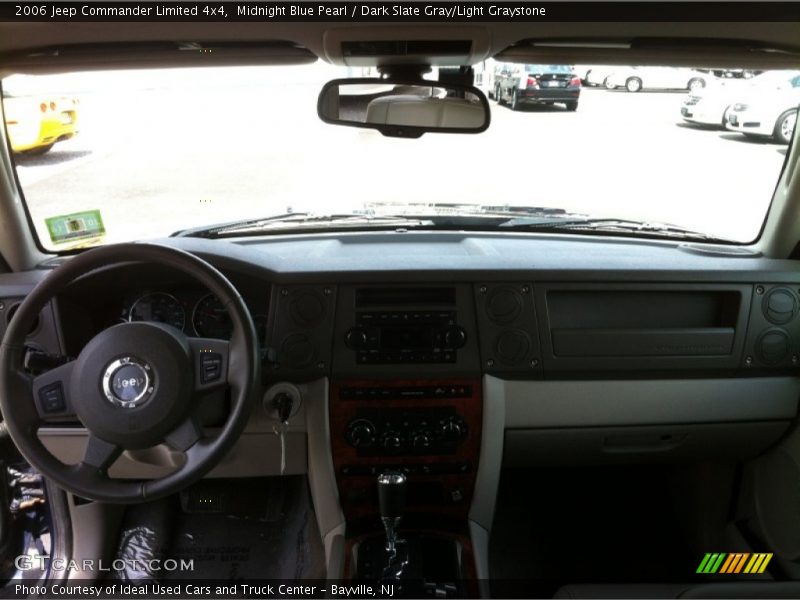 Midnight Blue Pearl / Dark Slate Gray/Light Graystone 2006 Jeep Commander Limited 4x4