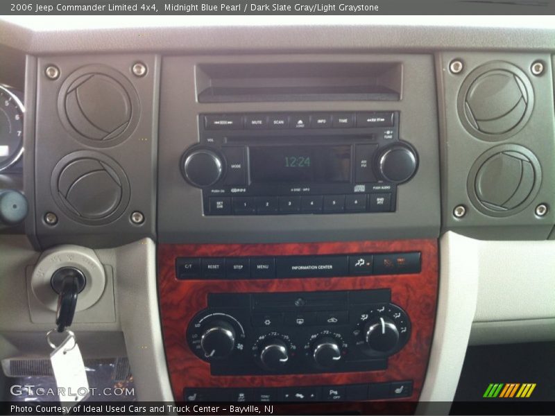 Midnight Blue Pearl / Dark Slate Gray/Light Graystone 2006 Jeep Commander Limited 4x4
