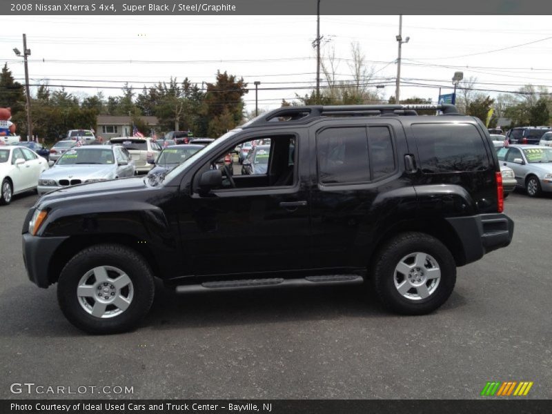 Super Black / Steel/Graphite 2008 Nissan Xterra S 4x4