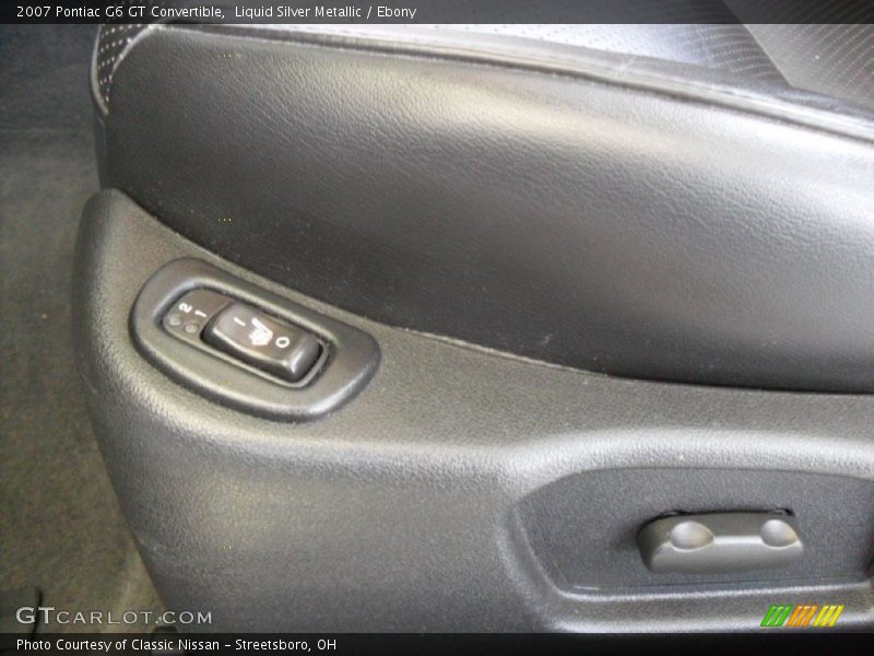 Liquid Silver Metallic / Ebony 2007 Pontiac G6 GT Convertible