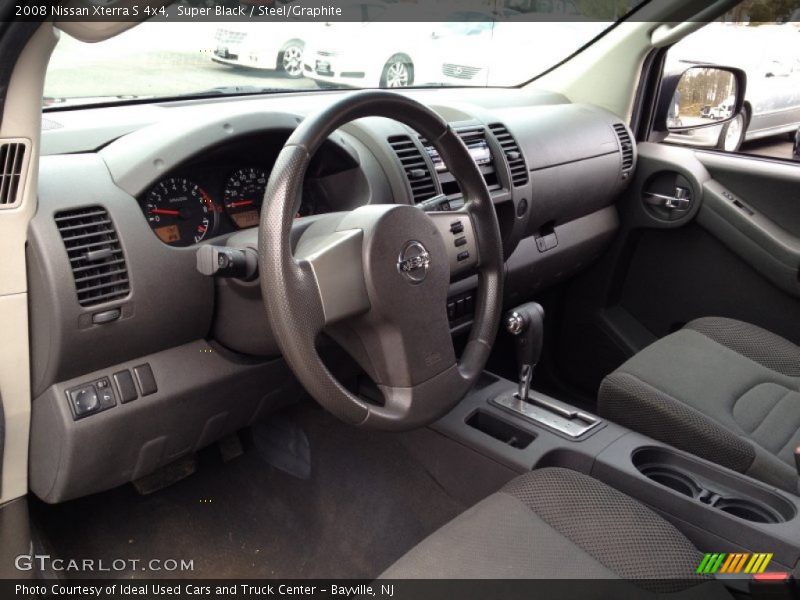 Super Black / Steel/Graphite 2008 Nissan Xterra S 4x4