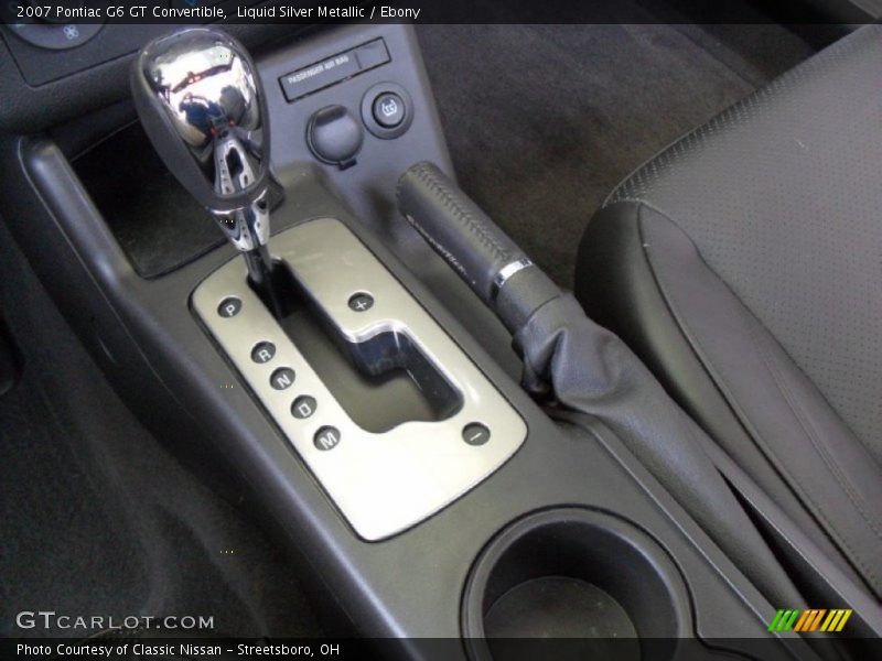 Liquid Silver Metallic / Ebony 2007 Pontiac G6 GT Convertible