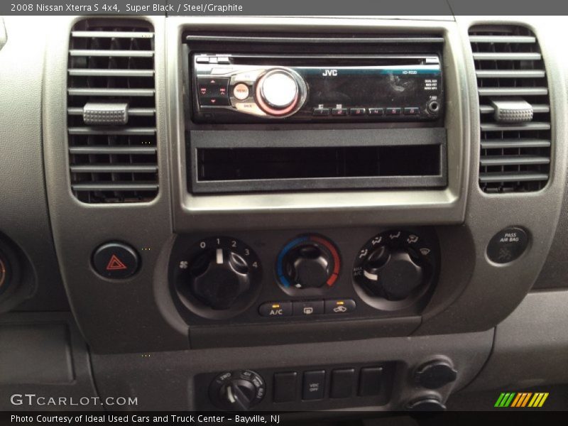 Super Black / Steel/Graphite 2008 Nissan Xterra S 4x4