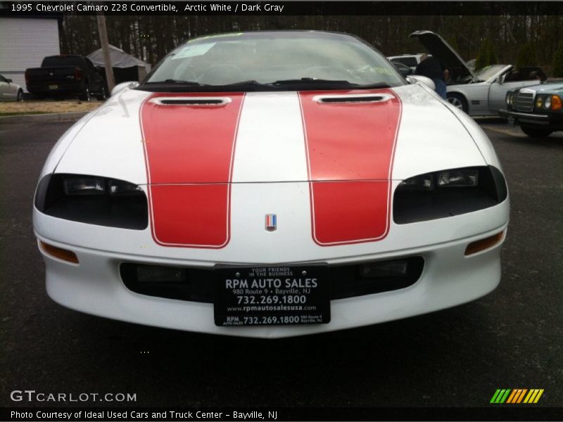Arctic White / Dark Gray 1995 Chevrolet Camaro Z28 Convertible