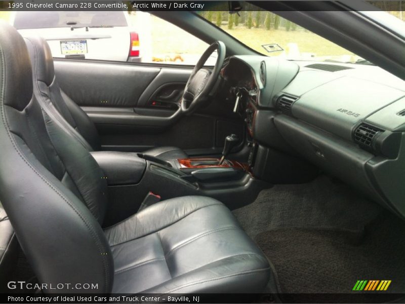 Front Seat of 1995 Camaro Z28 Convertible