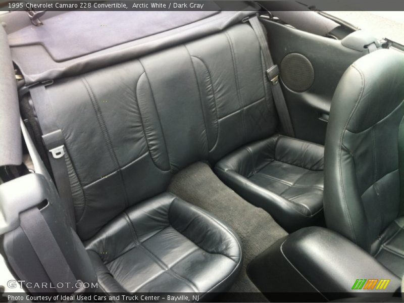 Rear Seat of 1995 Camaro Z28 Convertible