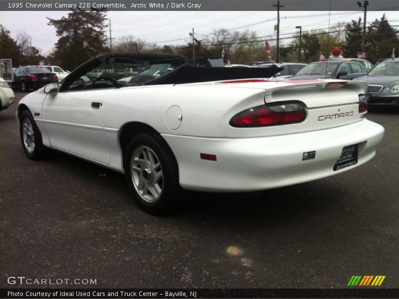 Arctic White / Dark Gray 1995 Chevrolet Camaro Z28 Convertible