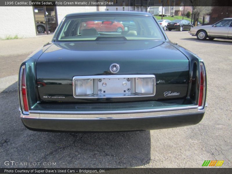 Polo Green Metallic / Neutral Shale 1996 Cadillac DeVille Sedan