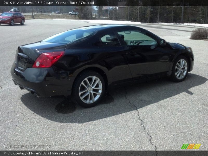 Crimson Black / Charcoal 2010 Nissan Altima 2.5 S Coupe