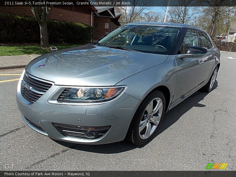 Granite Grey Metallic / Jet Black 2011 Saab 9-5 Turbo4 Premium Sedan