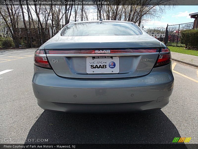 Granite Grey Metallic / Jet Black 2011 Saab 9-5 Turbo4 Premium Sedan