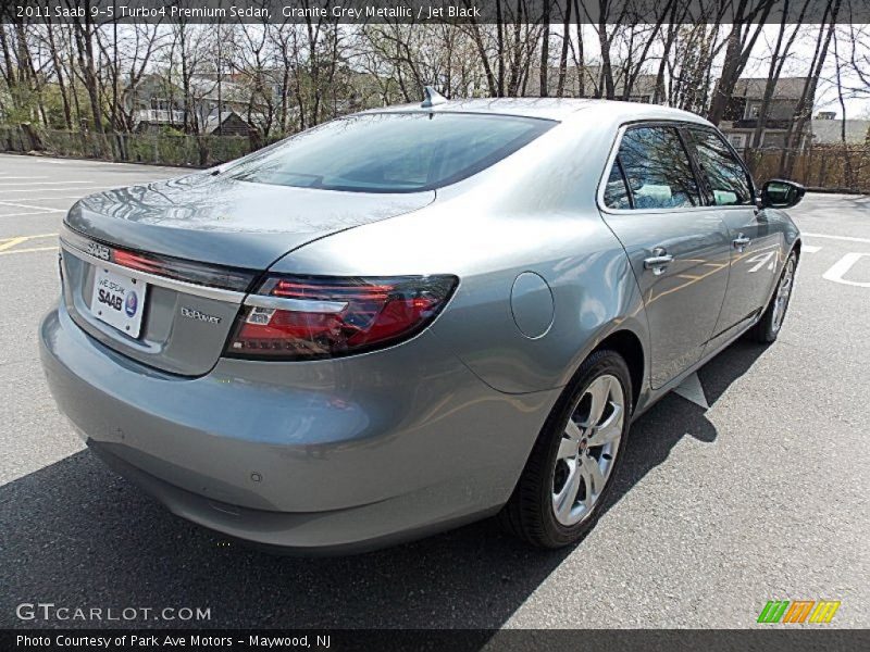 Granite Grey Metallic / Jet Black 2011 Saab 9-5 Turbo4 Premium Sedan