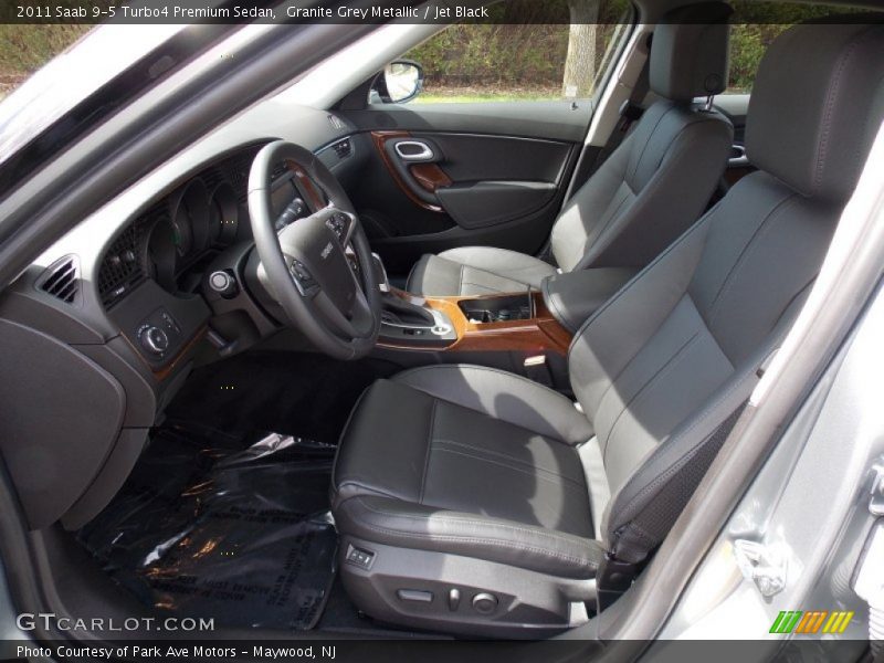 Granite Grey Metallic / Jet Black 2011 Saab 9-5 Turbo4 Premium Sedan