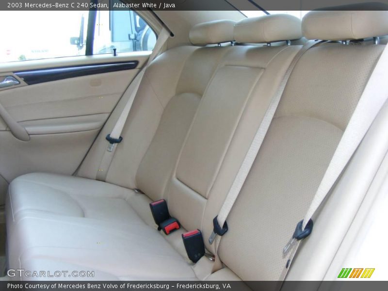 Alabaster White / Java 2003 Mercedes-Benz C 240 Sedan