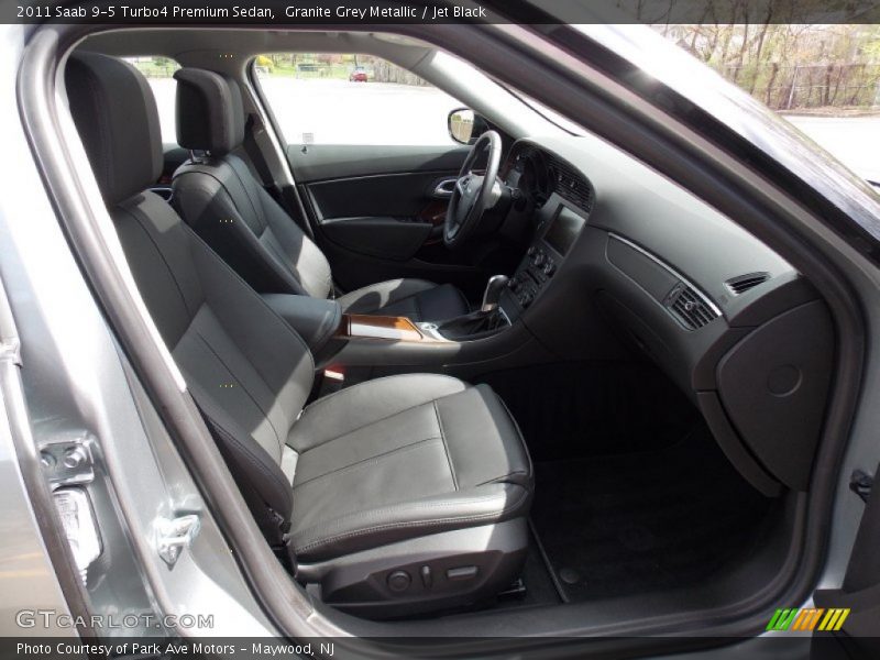 Granite Grey Metallic / Jet Black 2011 Saab 9-5 Turbo4 Premium Sedan