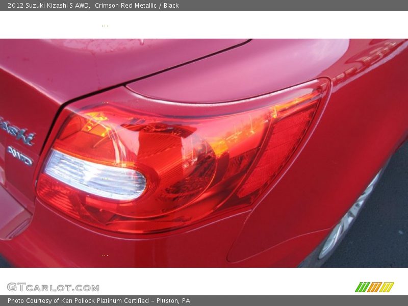 Crimson Red Metallic / Black 2012 Suzuki Kizashi S AWD