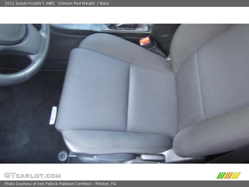 Crimson Red Metallic / Black 2012 Suzuki Kizashi S AWD