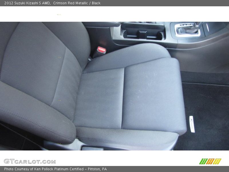 Crimson Red Metallic / Black 2012 Suzuki Kizashi S AWD