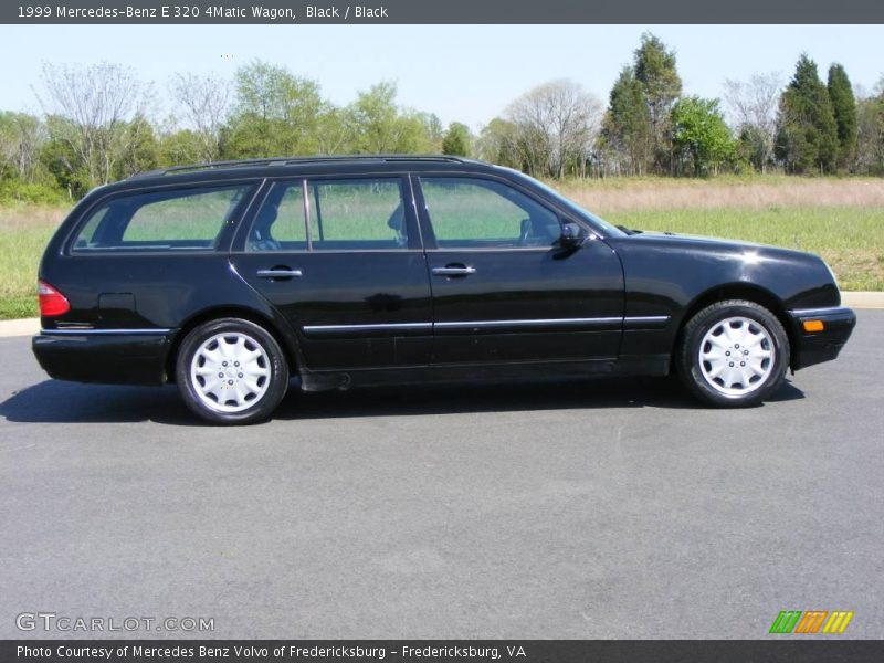 Black / Black 1999 Mercedes-Benz E 320 4Matic Wagon