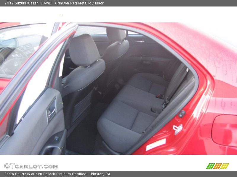 Crimson Red Metallic / Black 2012 Suzuki Kizashi S AWD