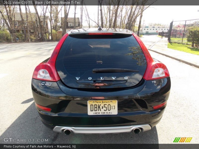 Black / Off Black/Blonde T-Tec 2011 Volvo C30 T5