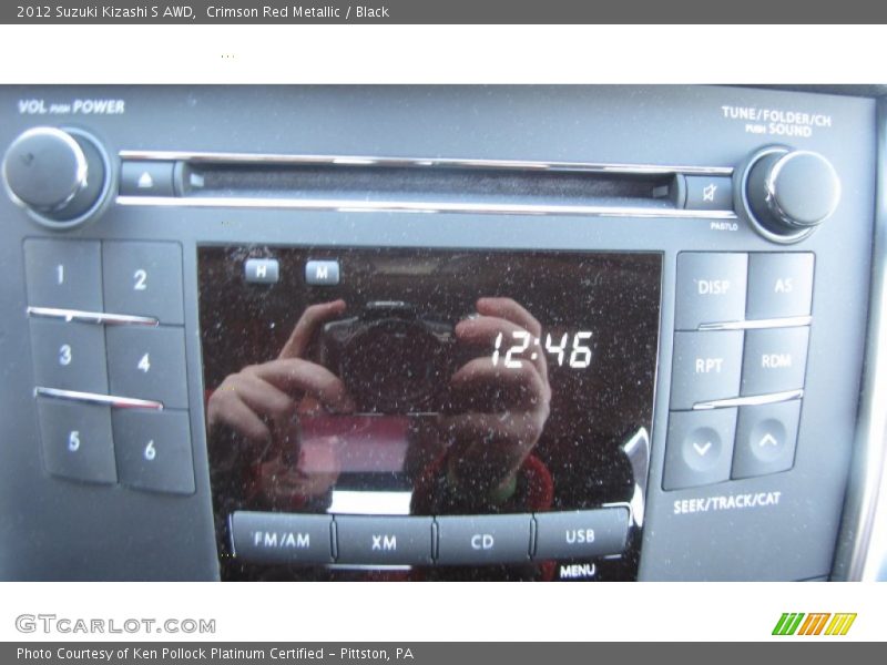 Crimson Red Metallic / Black 2012 Suzuki Kizashi S AWD