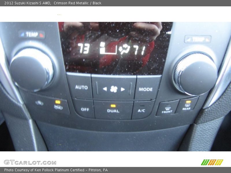 Crimson Red Metallic / Black 2012 Suzuki Kizashi S AWD