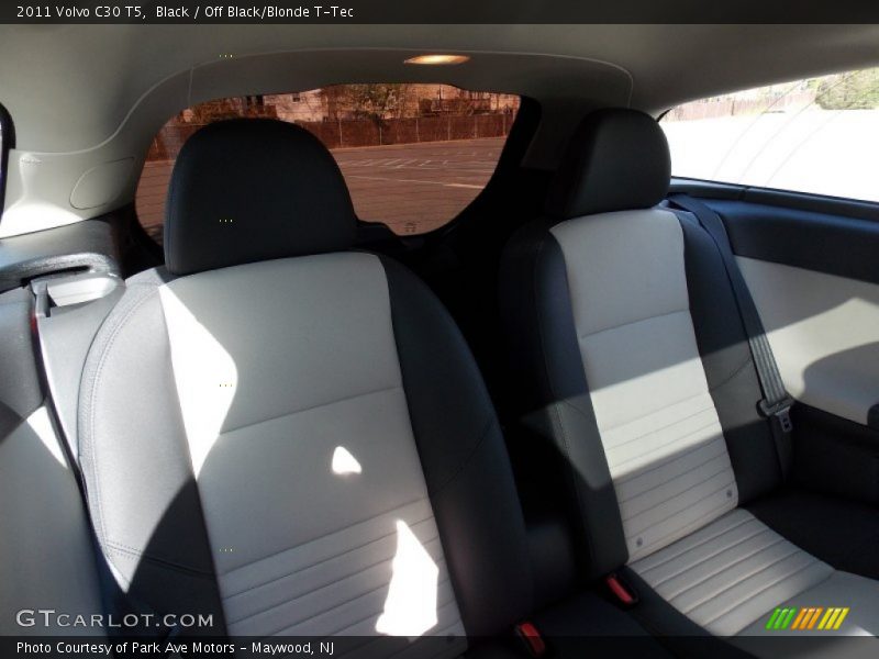 Black / Off Black/Blonde T-Tec 2011 Volvo C30 T5