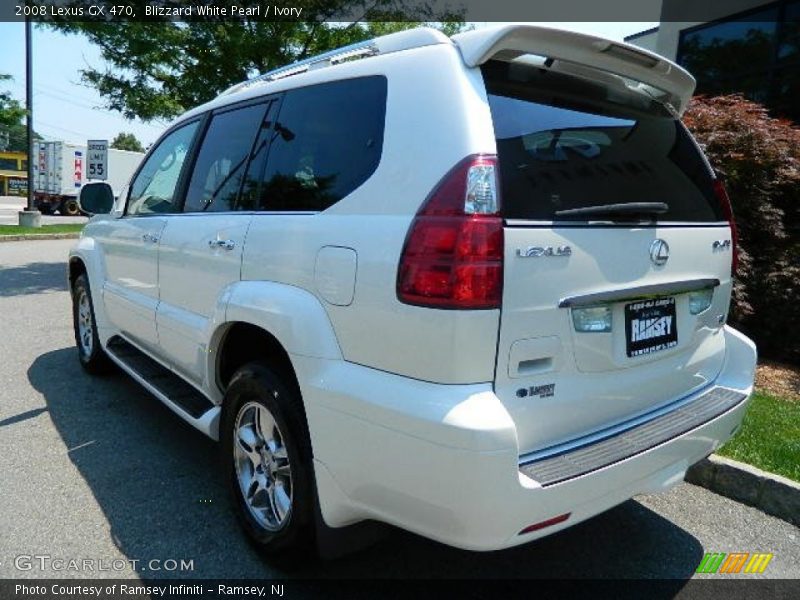 Blizzard White Pearl / Ivory 2008 Lexus GX 470