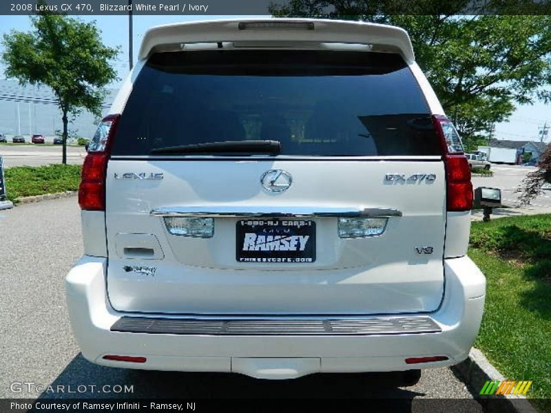 Blizzard White Pearl / Ivory 2008 Lexus GX 470