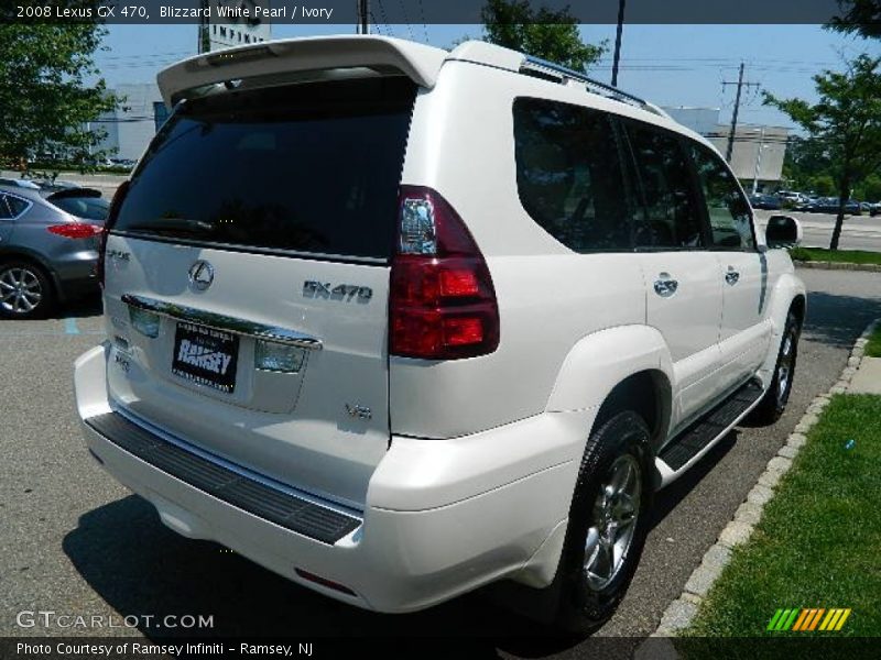 Blizzard White Pearl / Ivory 2008 Lexus GX 470