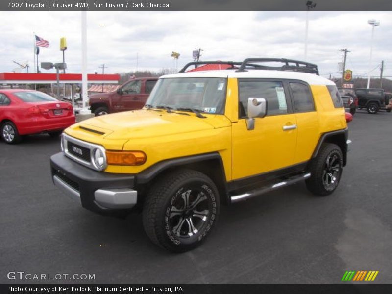 Sun Fusion / Dark Charcoal 2007 Toyota FJ Cruiser 4WD