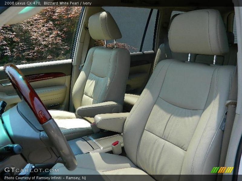 Blizzard White Pearl / Ivory 2008 Lexus GX 470