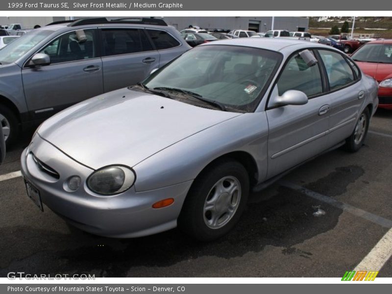 Silver Frost Metallic / Medium Graphite 1999 Ford Taurus SE