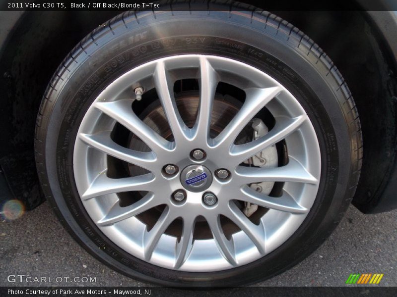 Black / Off Black/Blonde T-Tec 2011 Volvo C30 T5