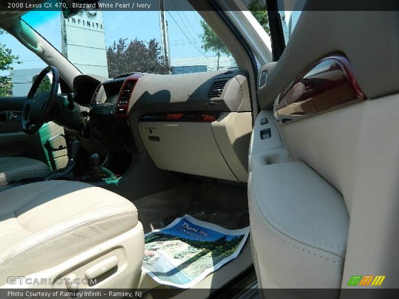 Blizzard White Pearl / Ivory 2008 Lexus GX 470