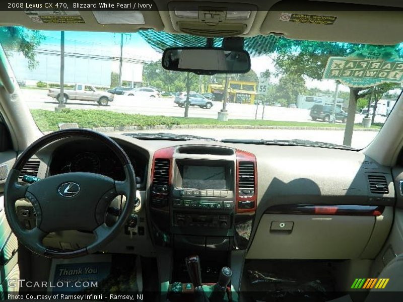Blizzard White Pearl / Ivory 2008 Lexus GX 470